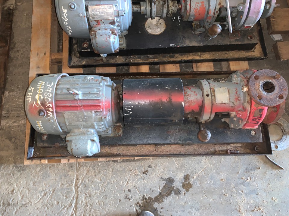 Worthington D1011 3x1.5-6 I Centrifugal Pump with US Electric 5